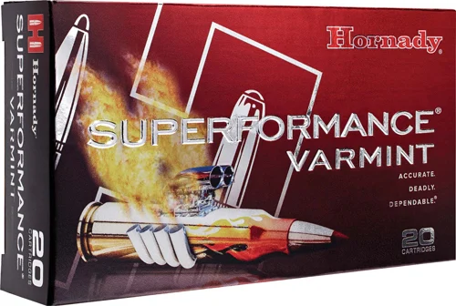 Hornady .243 Winchester 58gr V-MAX Brass – 20rd