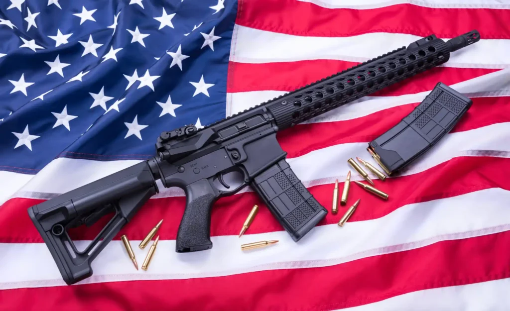 Bunker Hill Ballistics AR15 American Flag