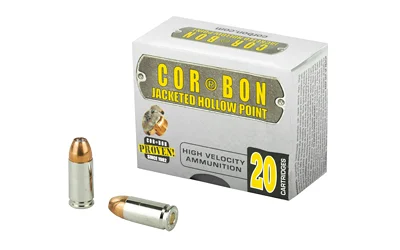 Cor-Bon 9mm Luger 115gr JHP – 20rd