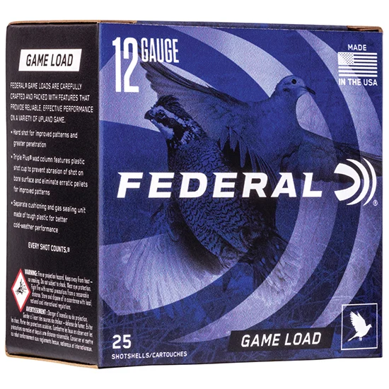 FED Game-shok Game 12ga 2.75 1oz #8 25/10