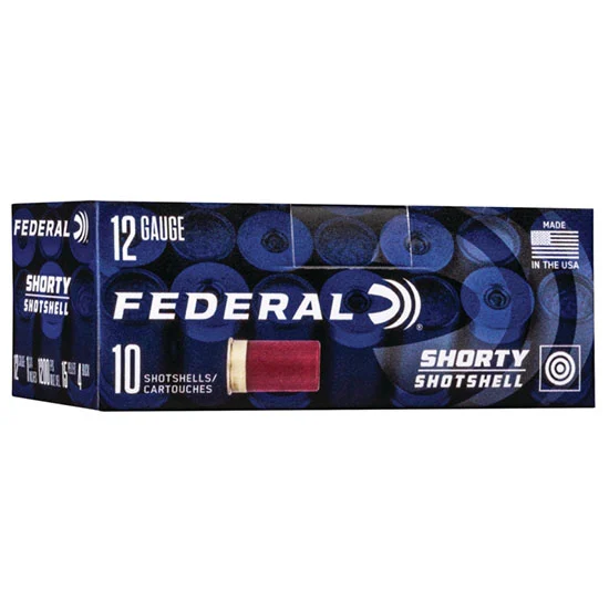 FED MINI SHOTSHELL 12GA 1.75 #4 BUCK 10/10