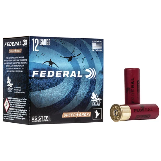 FED SPEED-SHOK HV 12GA 3 1-1/4OZ #2 25/10