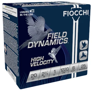 fiocchi 20 Gauge – 25rd