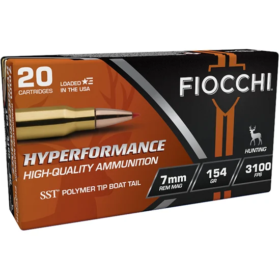 Fiocchi 7mm Rem Mag 154gr SST – 20rd