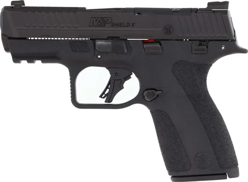 S&W M&P SHIELD X 9MM 10 RD MAG - THUMB SAFTY 3.6" BLACK - Image 2