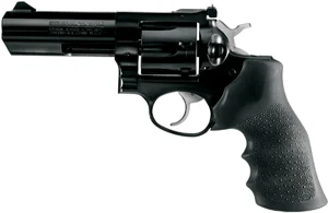 RUGER GP100 357MAG 4.2" AS - BLUED HOGUE MONOGRIP