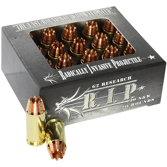 G2 Research .40 S&W 115gr Brass – 20rd