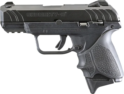 RUGER SECURITY-9 9MM LUGER - ADJ 10-ST BLUE HOGUE SLEEVE