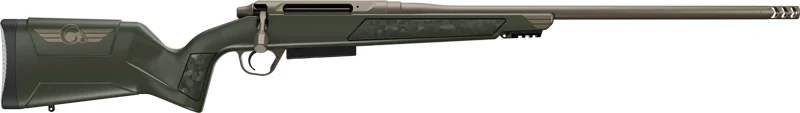 CHRISTENSEN EVOKE 30-06 22" - TAN CERAKOTE/OD GREEN