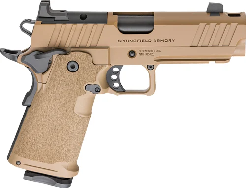 SPRINGFIELD 1911 DS PRODIGY - COMP 9MM 4.25" COY BRN 17/20RD