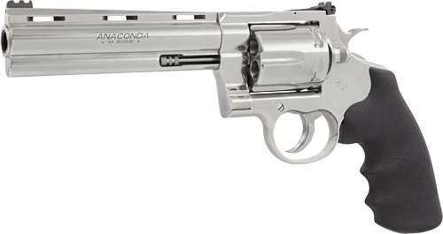 COLT ANACONDA 44MAG 6"SS - ADJ SIGHT RUBBER GREEN FO