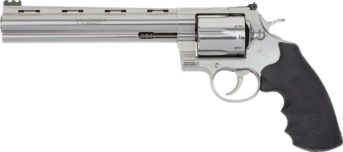 COLT ANACONDA 44MAG 8" SS - ADJ SIGHT RUBBER GREEN FO