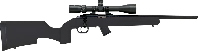 HOWA M1100 Gamepro 22lr - 18" 1/2-28 W/4-12x40 Black