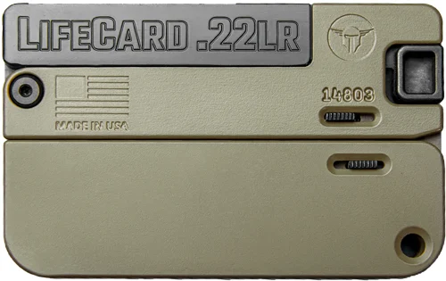 TRAILBLAZER LIFECARD 22LR - SINGLE SHOT OD GREEN