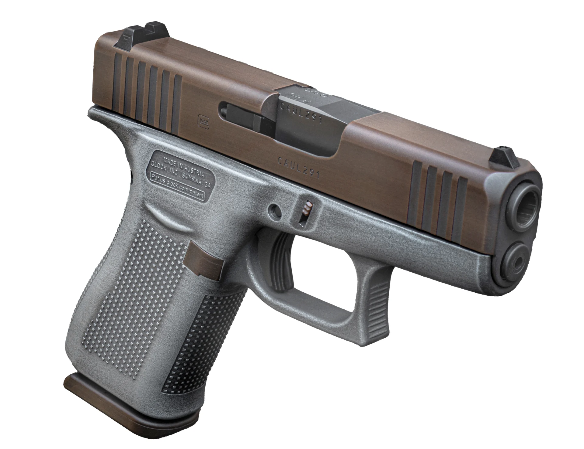 GLK Shark Coast Tactical 43x 9mm Pillager Brz Sil
