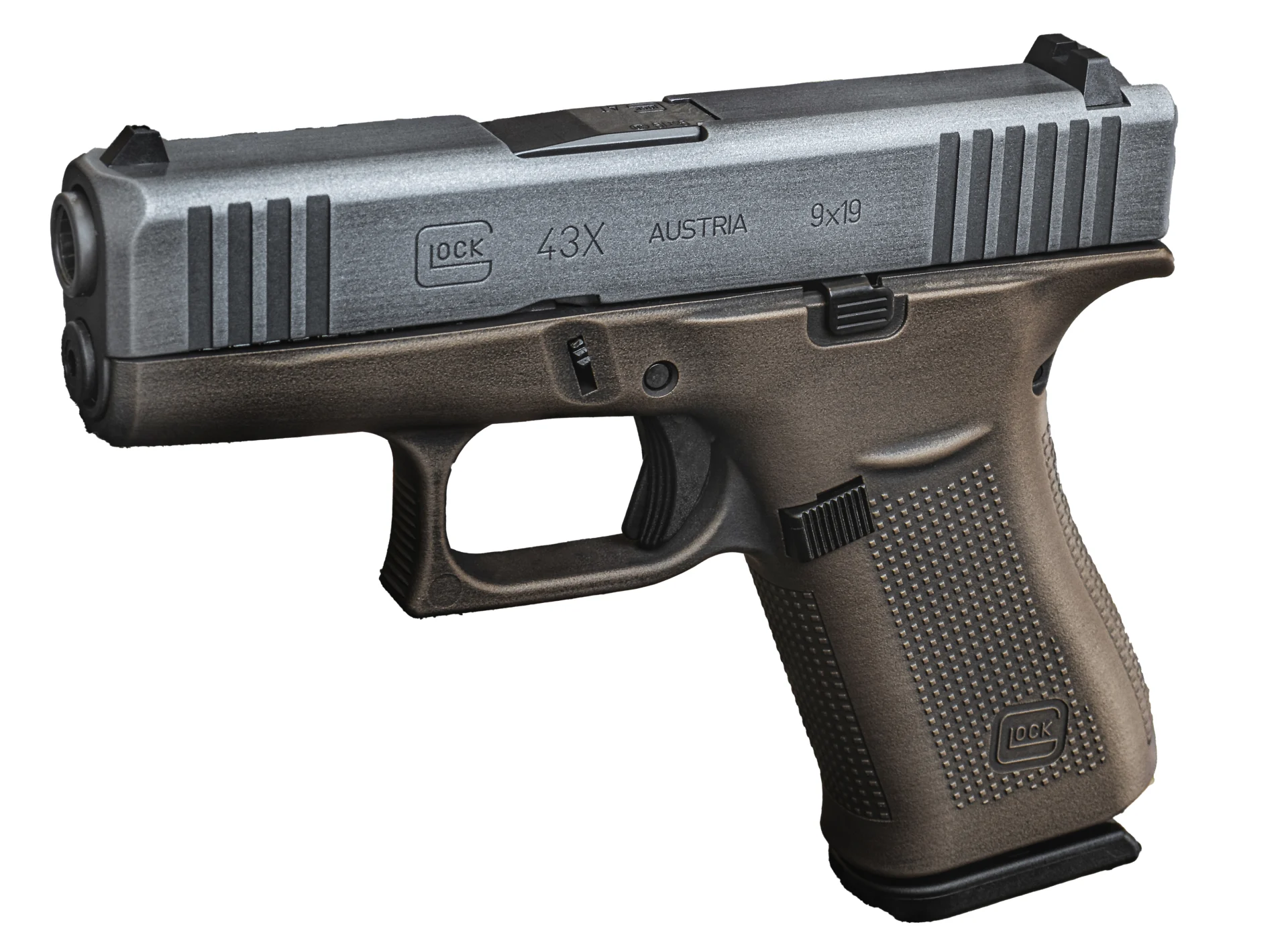 GLK Shark Coast Tactical 43x 9mm Plunderer Silver