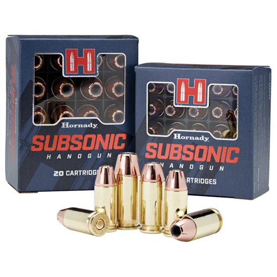 hornady 9mm Luger 147gr SUBSONIC – 25rd