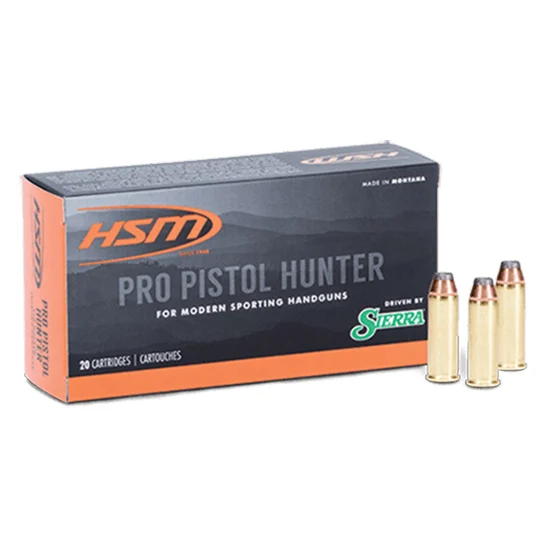HSM .45 Colt 300gr JSP – 50rd