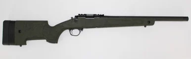 Bergara BMR012 BMR-X .17 HMR 18" Carbon Fiber Barrel 5+1/10+1 Green/Black Fleck Cerakote