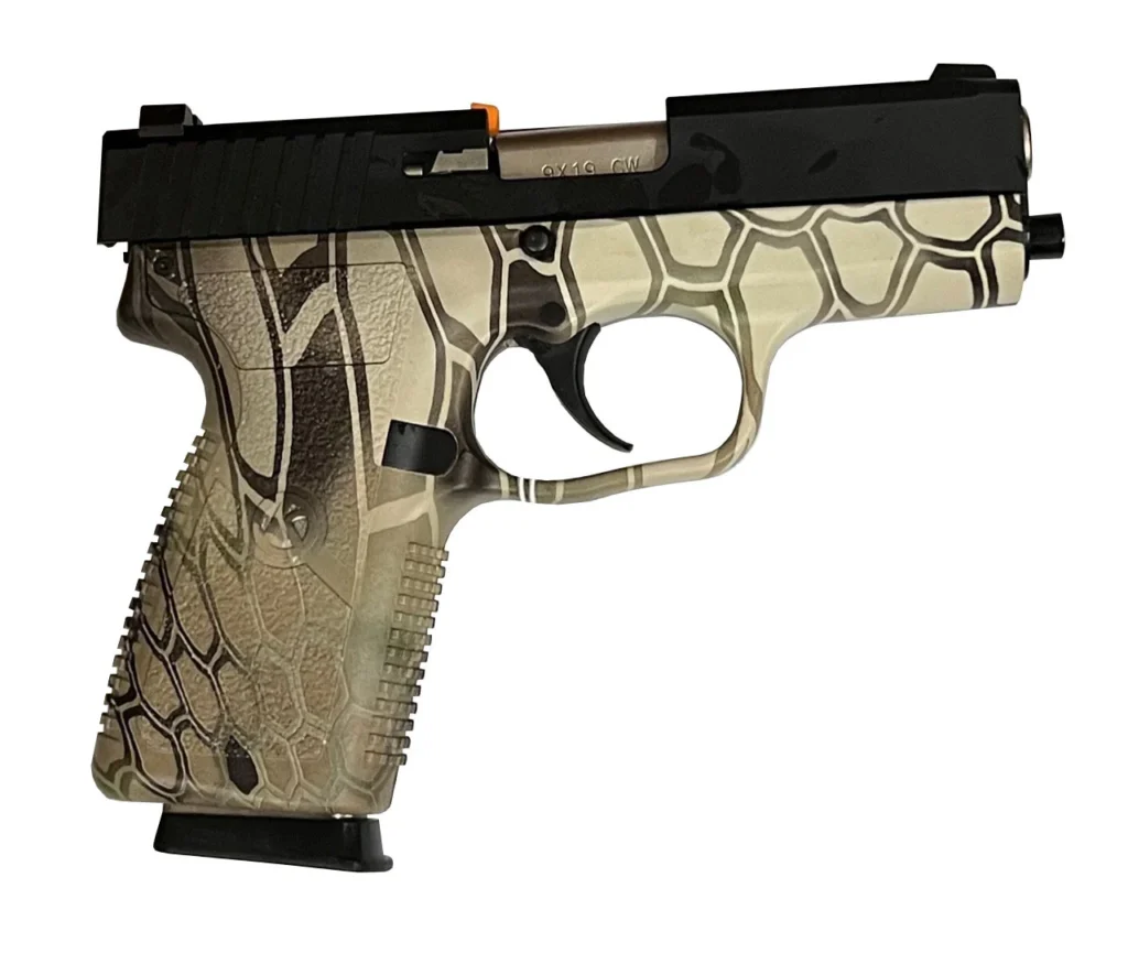 KAHR CW9 9MM 3.5 SS KRYPTEK FRAME BLEM