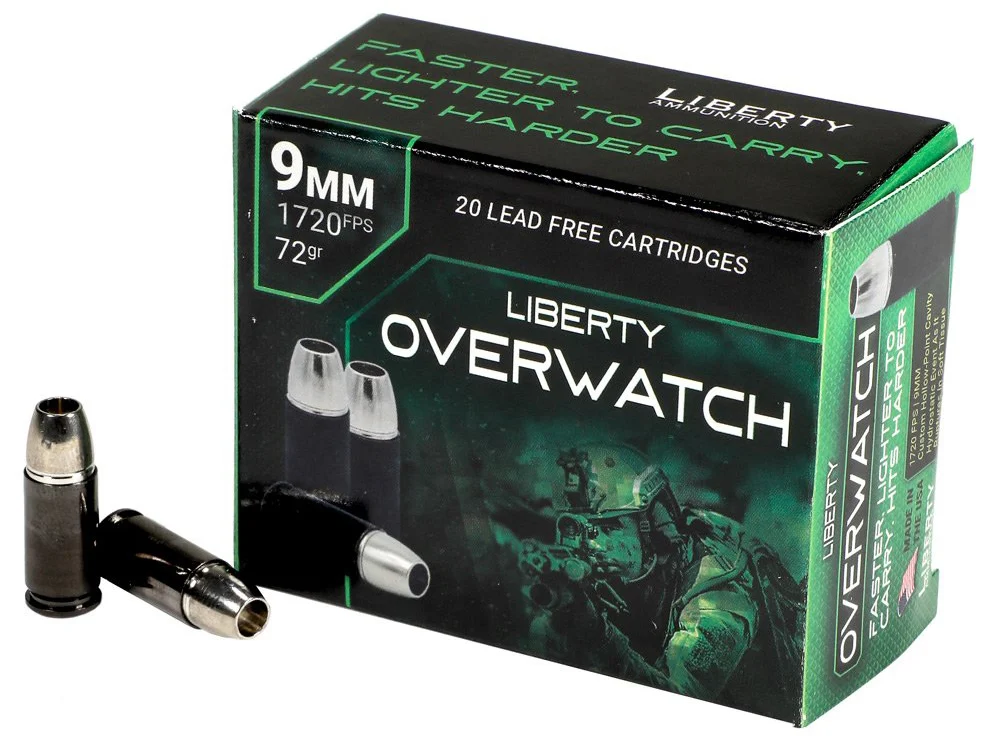 liberty 9mm Luger 72gr HP – 20rd