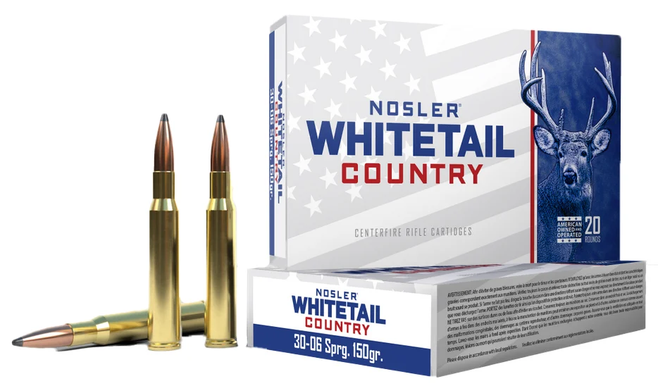 Nosler .30-06 Springfield 150gr SP Brass – 20rd