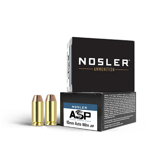 NOS Ammo 10mm 180gr Jhp Asp 20/20