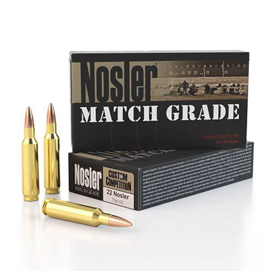 NOS Ammo 22nos 77gr Match Hpbt 20/10