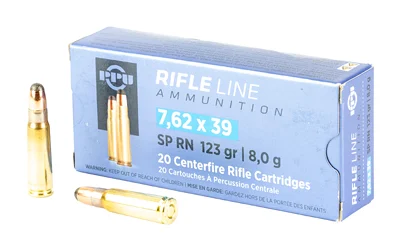 PPU 7.62x39 Sp 123gr 20/1000