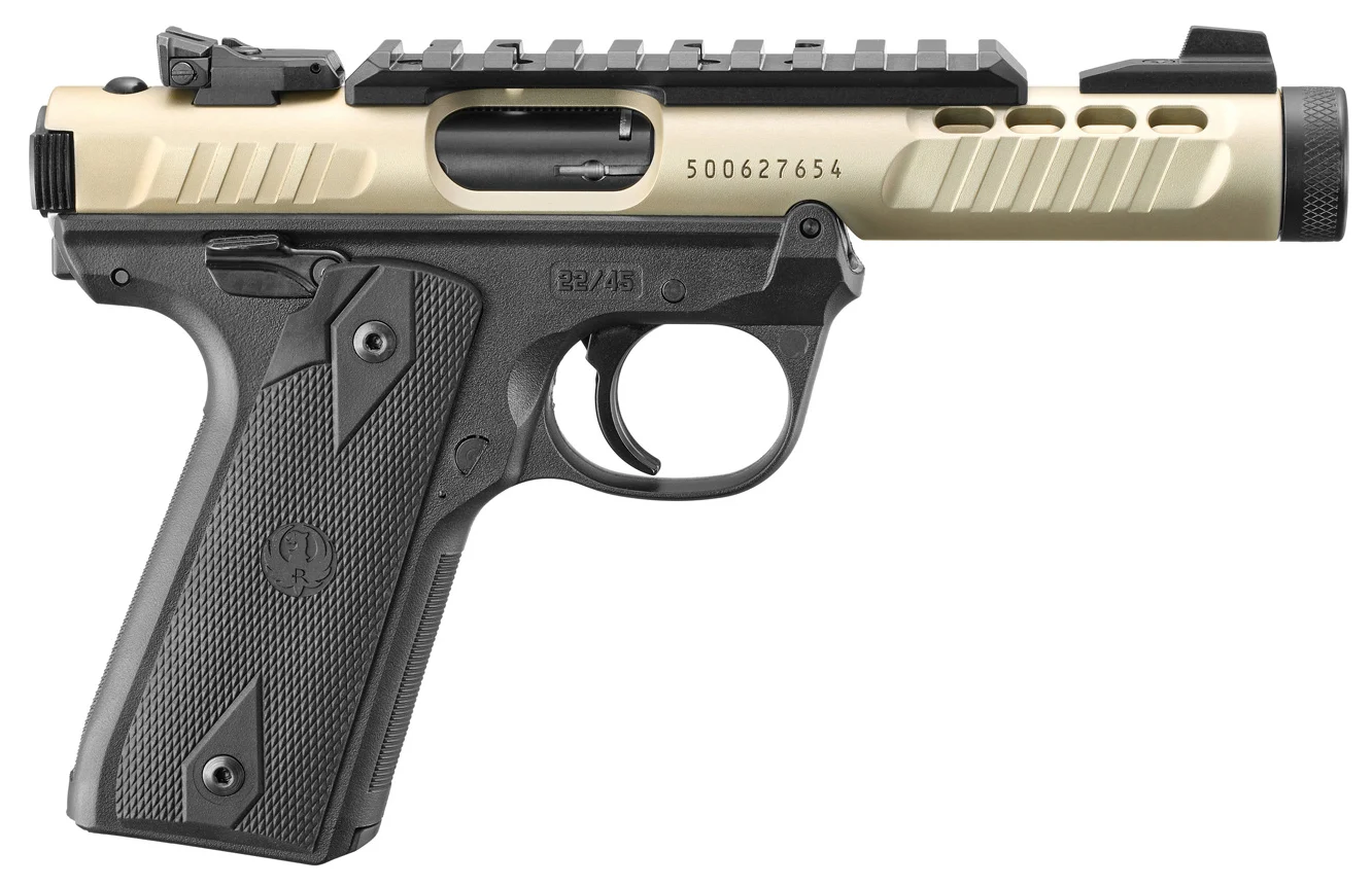 RUG MARK IV 22/45 LITE 22LR CHAMPAGNE 10RD
