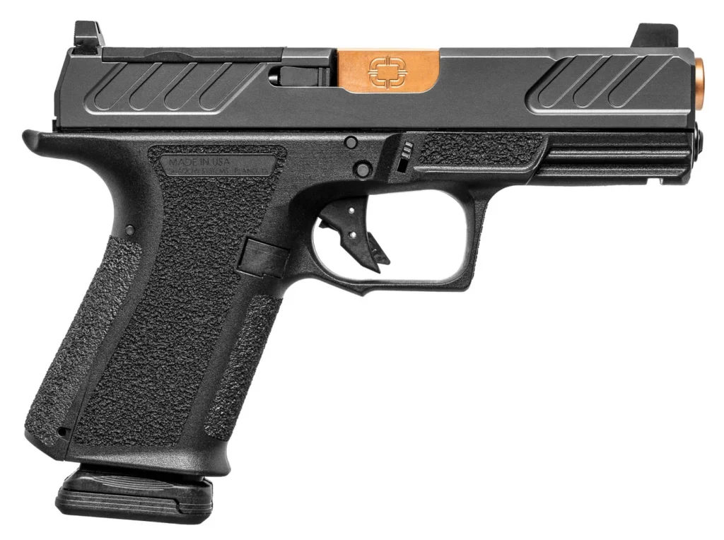MR920 9MM BLK BRNZ BBL 10RD FOUNDATION SLIDE OP