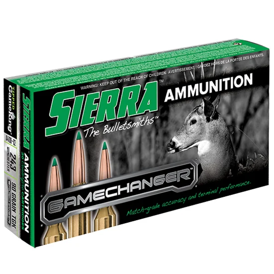 Sierra .243 Winchester 90gr GAMEKING Brass – 20rd