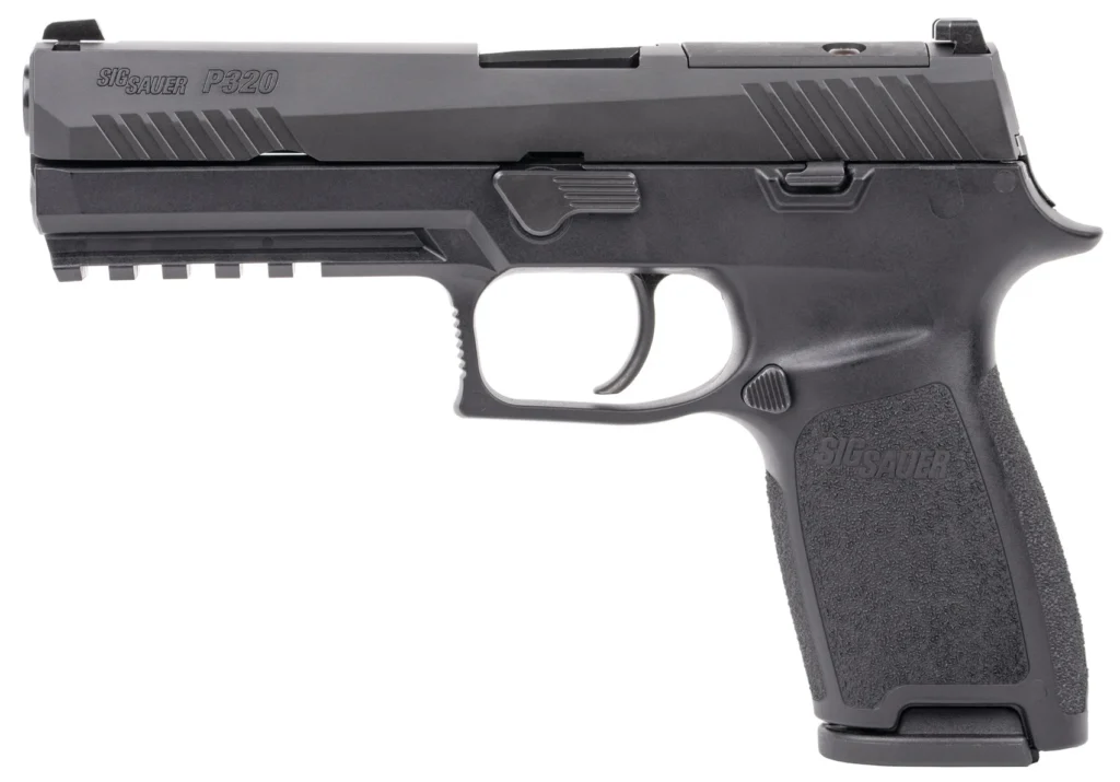 SIG P320 FULL SIZE 9MM BLK 4.7 SIGLITE OR 10RD