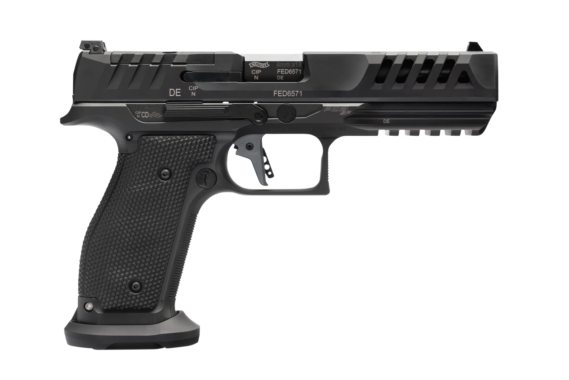 WAL PDP MATCH FULL SIZE STEEL FRAME 9MM 5 18/20