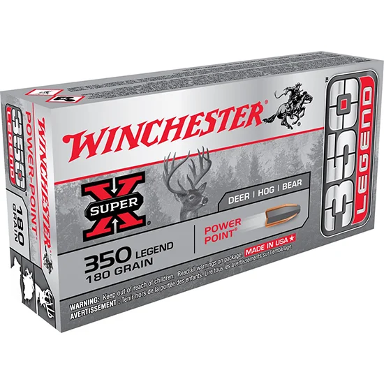 Winchester .350 Legend 180gr Brass – 20rd