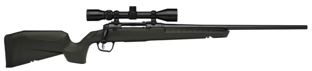 SAVAGE ARMS AXIS 2 22-250 BL/GRN 22" PKG