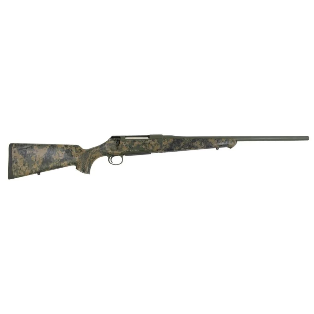 SAUER 100 Cherokee Rifle 6.5 Prc 4rd Magazine 24" Barrel "tundra Green" Cerakote Digi Woodland Camo Stock