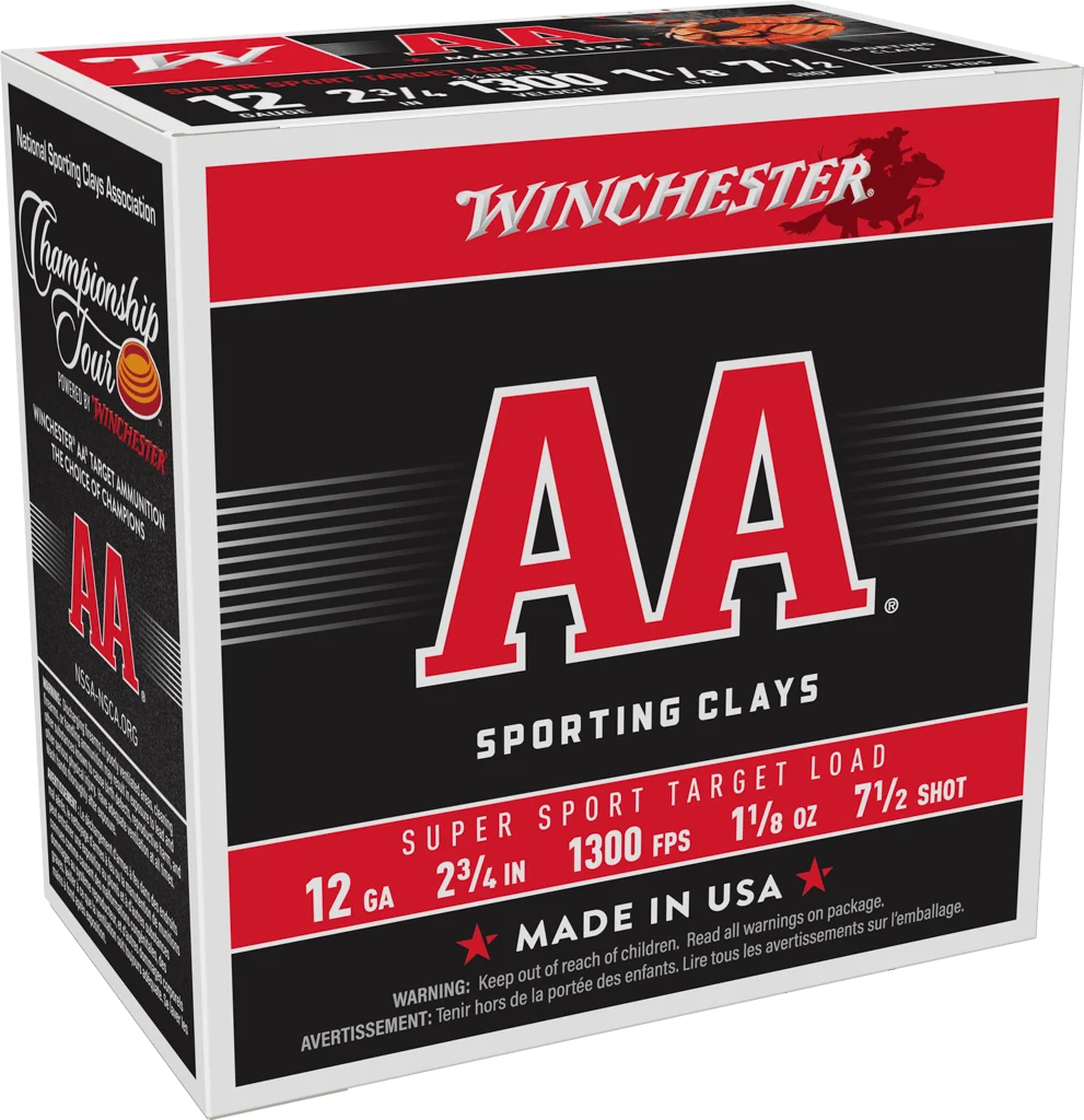 AA Ss 12ga #7.5 2.75" Clay