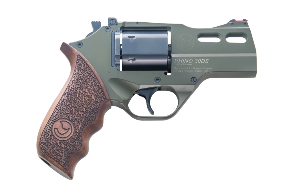 CHIAPPA RHINO REVOLVER 30DS HUNTER OD GRN 3" 357