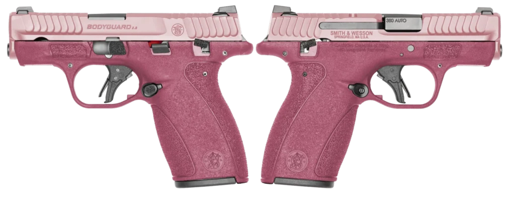 SMITH & WESSON BODYGUARD 2.0 380ACP PISTOL T.S. CRANBERRY/BLUSH ORION EXCLUSIVE 1-12RD 1-10RD MAG