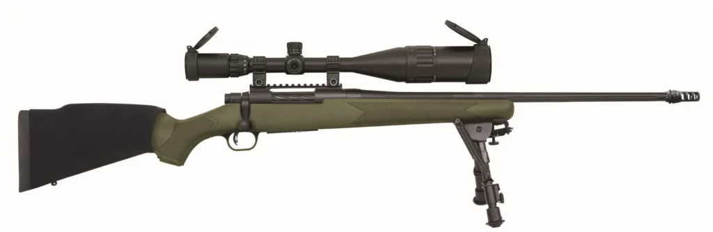 MOSSBERG PATRIOT 300WIN BL/ODG 24" SCPE